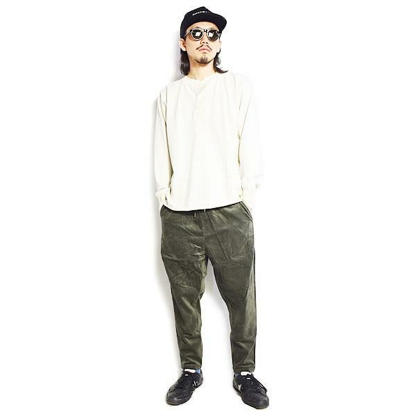 グラッドハンド GLADHAND ヘンリーネック Tシャツ　L ロイヤル GLAD HAND グラッドハンド ROYAL HENRY L/S T-SHIRTS -OATMEAL