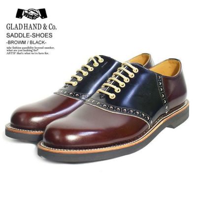 GLAD HAND×REGAL グラッドハンド×リーガル SADDLE-SHOES -BROWN/BLACK-