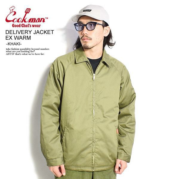 COOKMAN クックマン DELIVERY JACKET EX WARM -KHAKI-