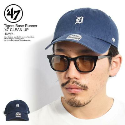 47 フォーティーセブン Tigers Base Runner '47 CLEAN UP Navy メンズ